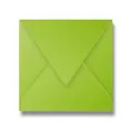 Koperta Clairefontaine, 165 x 165 mm, zielona, ??20 szt